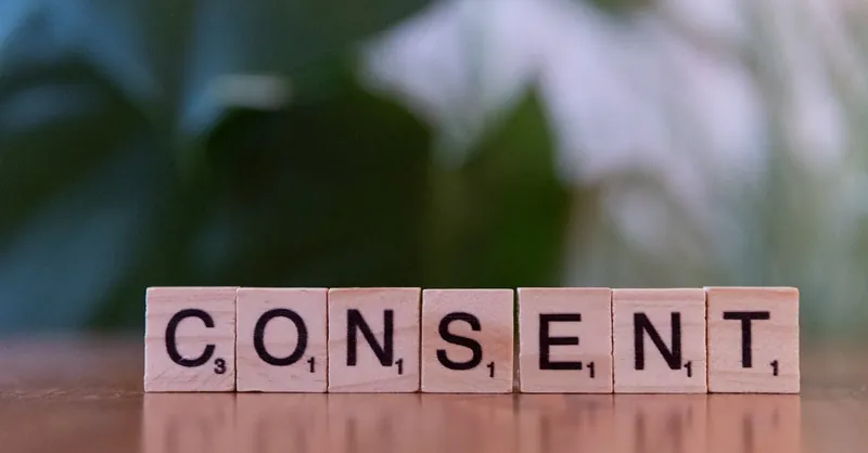 Close-up of Scrabble tiles spelling